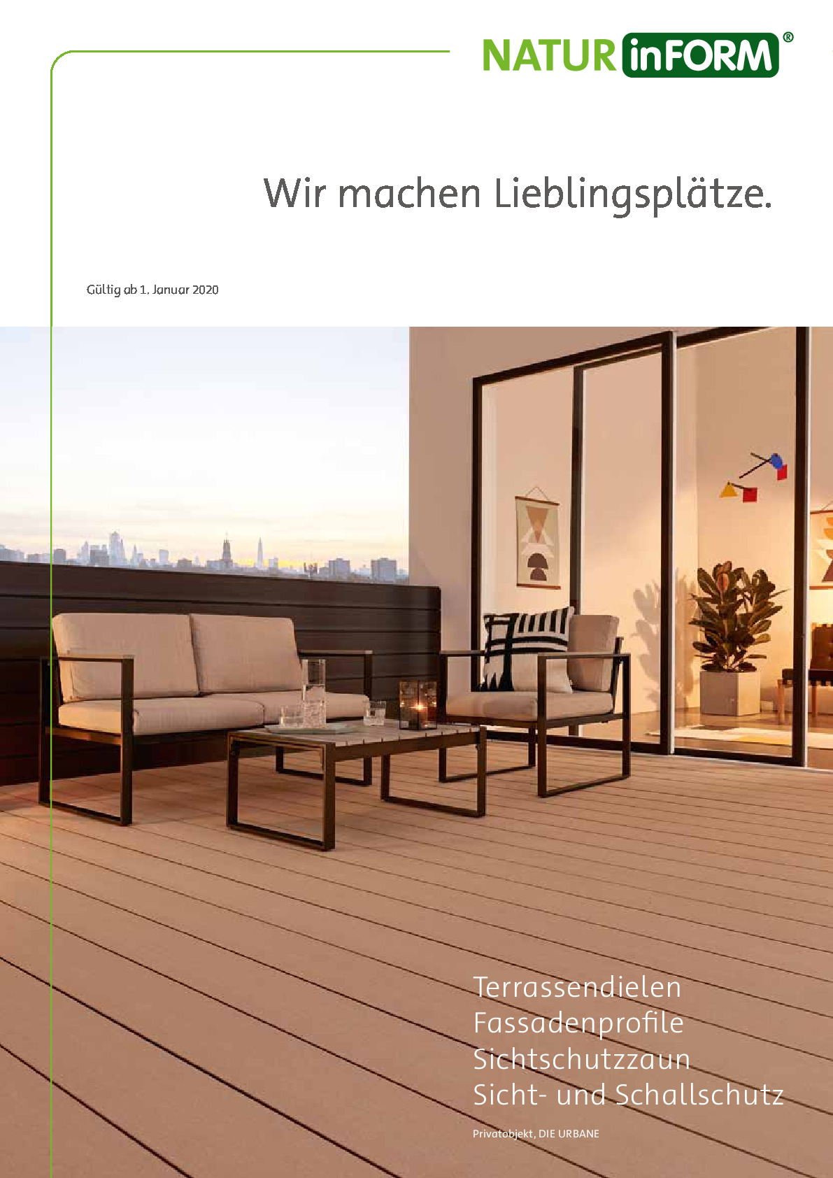 Vorschaubild von Dokument: Natur inForm Produktübersicht
