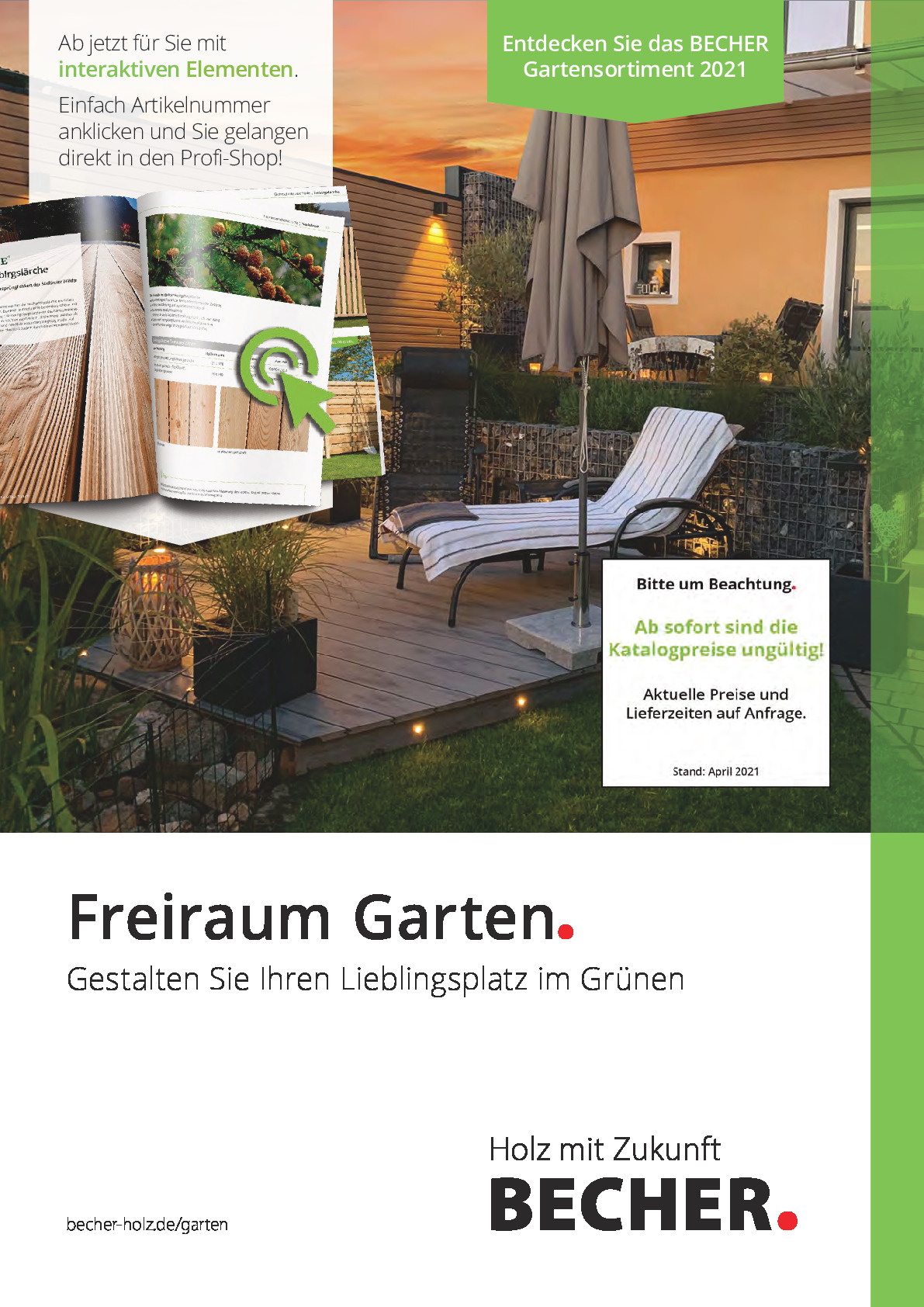Vorschaubild von Dokument: Becher Gartenkatalog 2021